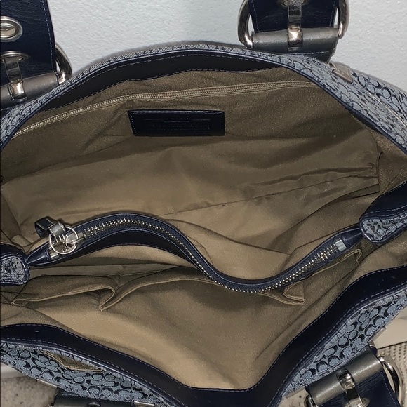 Denim coach purse - Picture 2 of 3